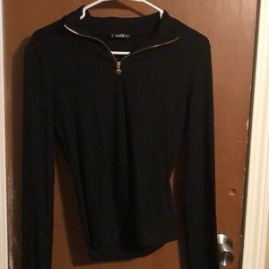 Sexy black pull over